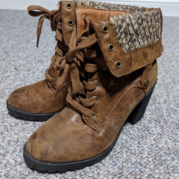 JustFab Ankle Boots (2 for $20) - Picture 1 of 7